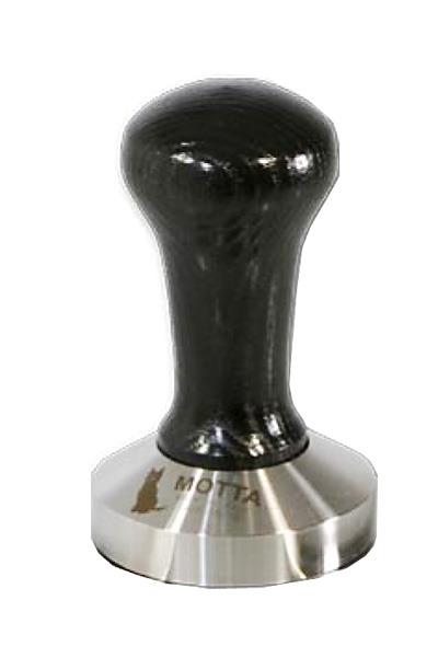 Motta Tamper Holz/ Inox 58 mm schwarz flach 8100 B / 1385043