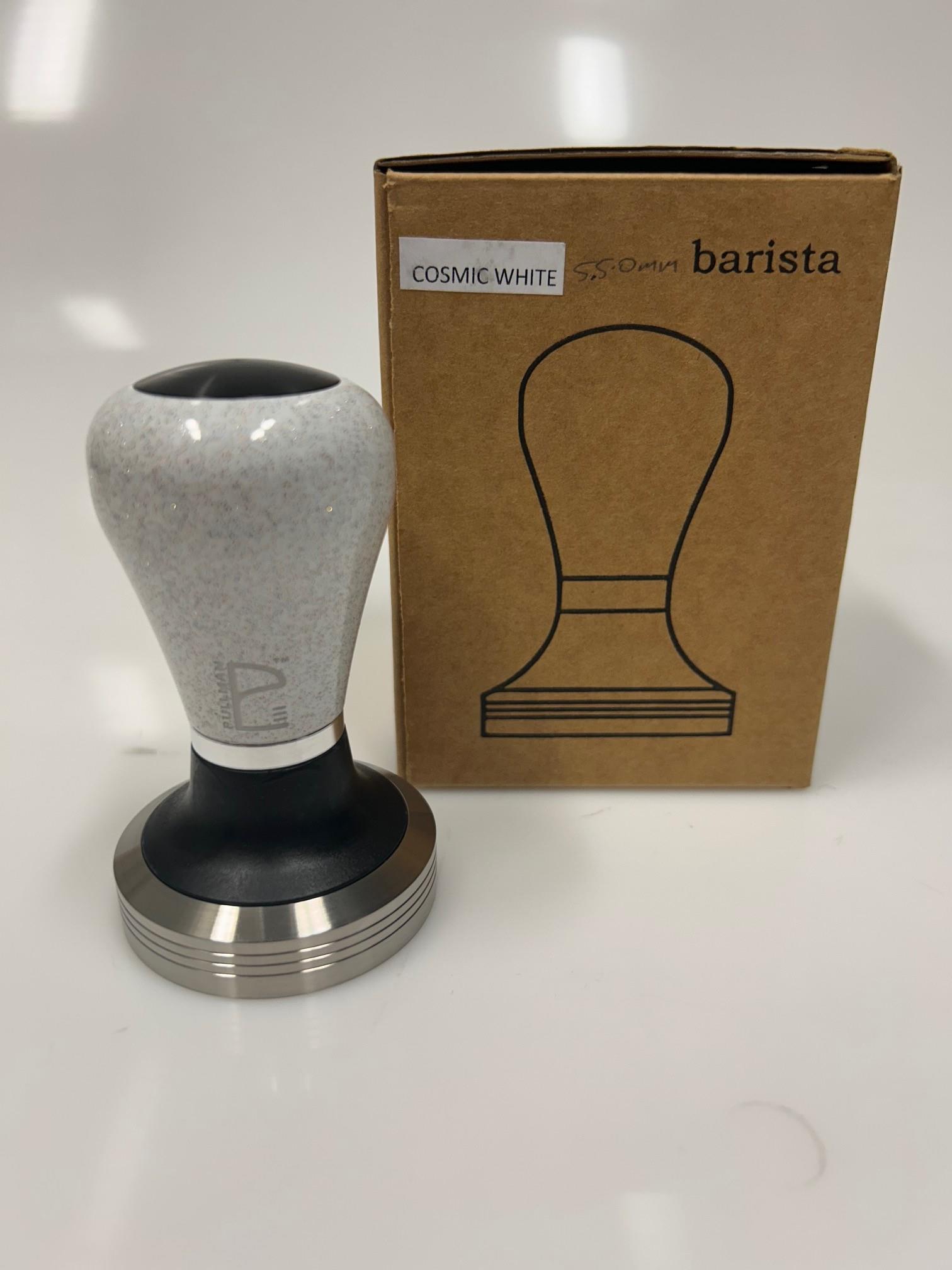 pm - Tamper Barista Cosmic White 55mm