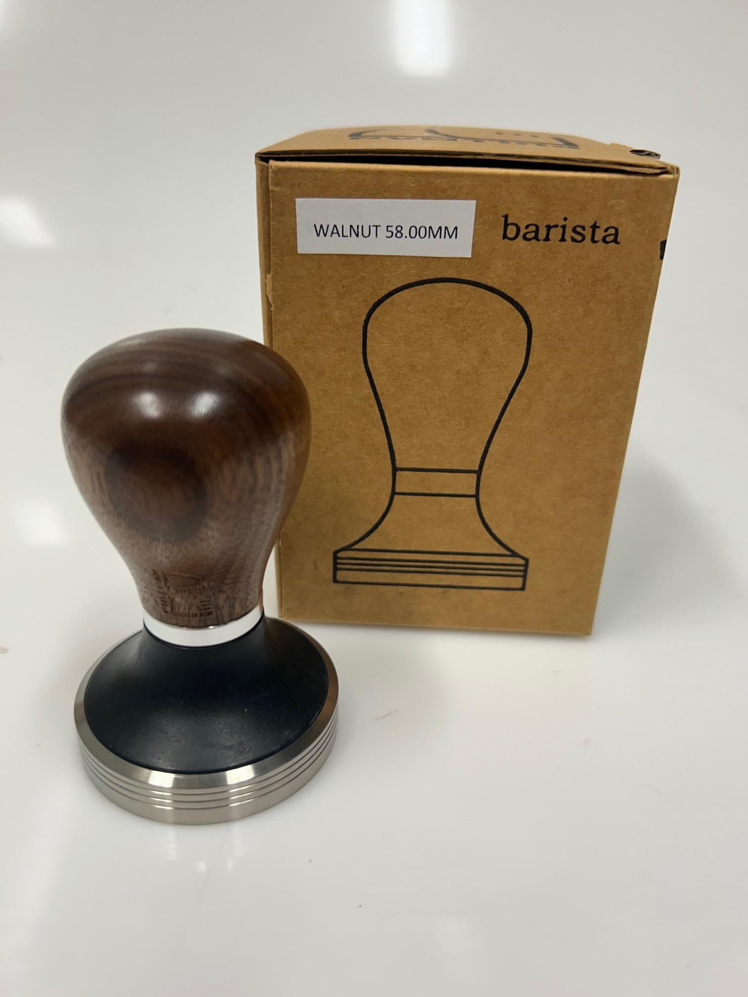 pm - Tamper Barista Walnuss 58mm