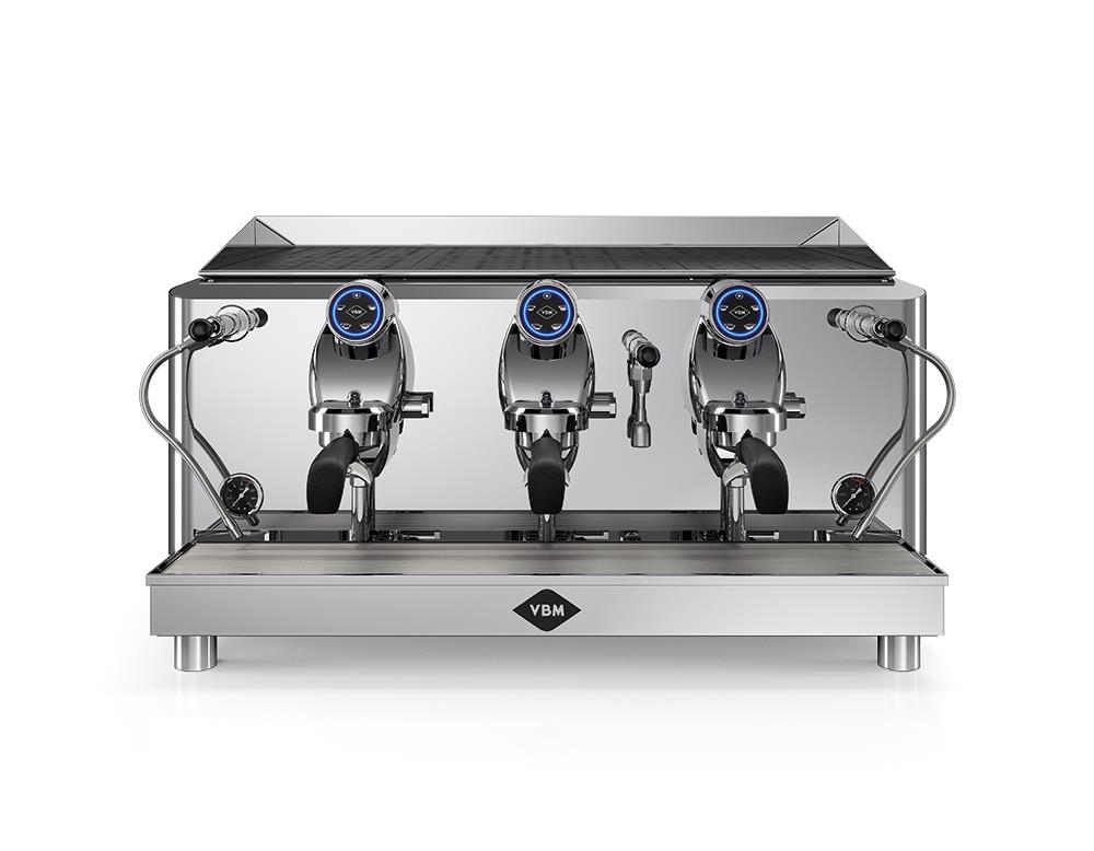 vbm Lollo 3 gruppig inox Automatik